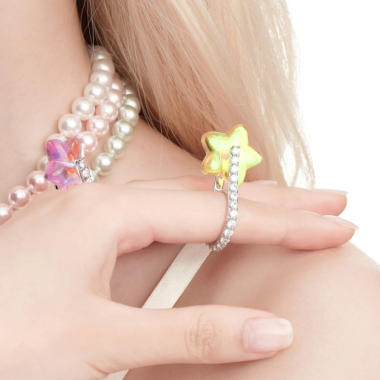 Paradise / Lucky Star Spin Ring