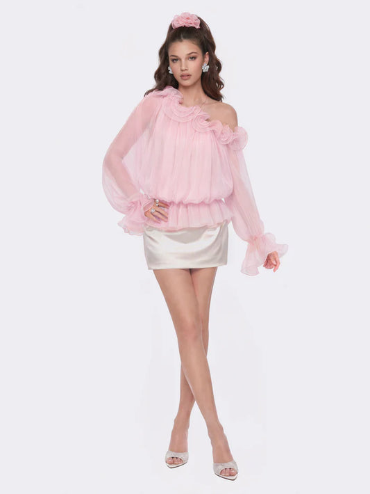 Summer Ruffle Blouse