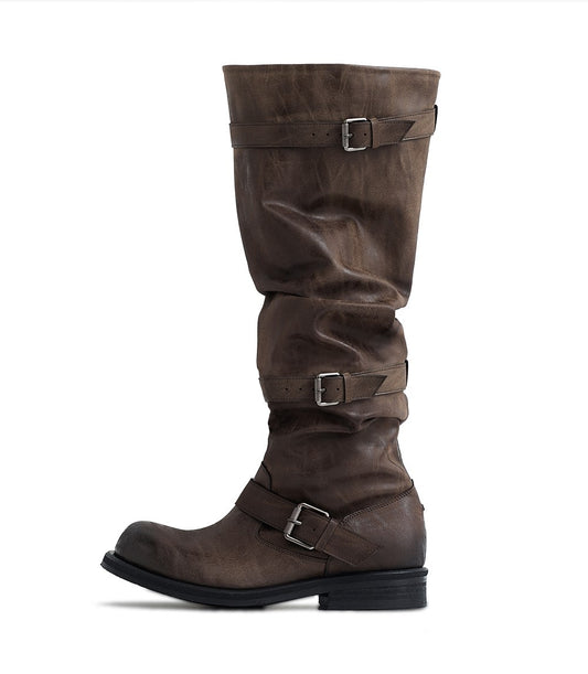 Knee-High Slouchy Boots