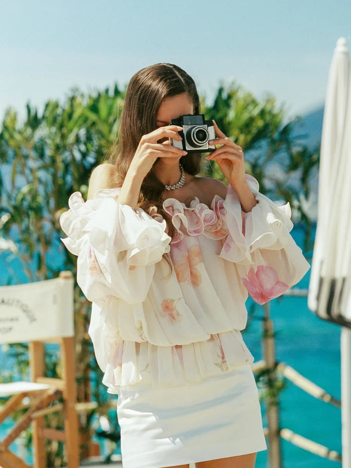 Summer Ruffle Blouse
