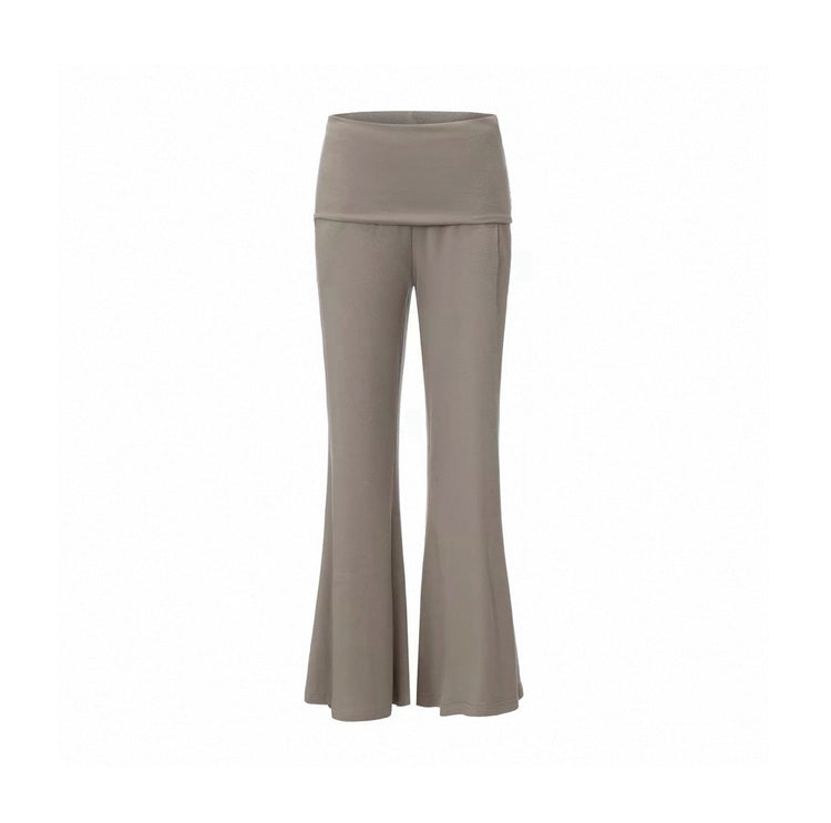 Soft Drape Slight-flare Yoga Pants