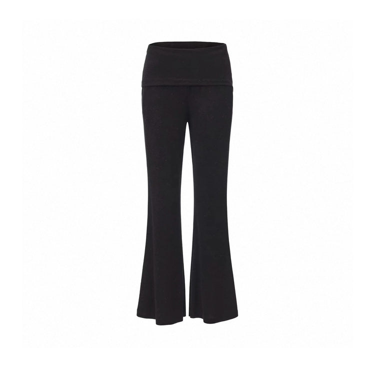 Soft Drape Slight-flare Yoga Pants