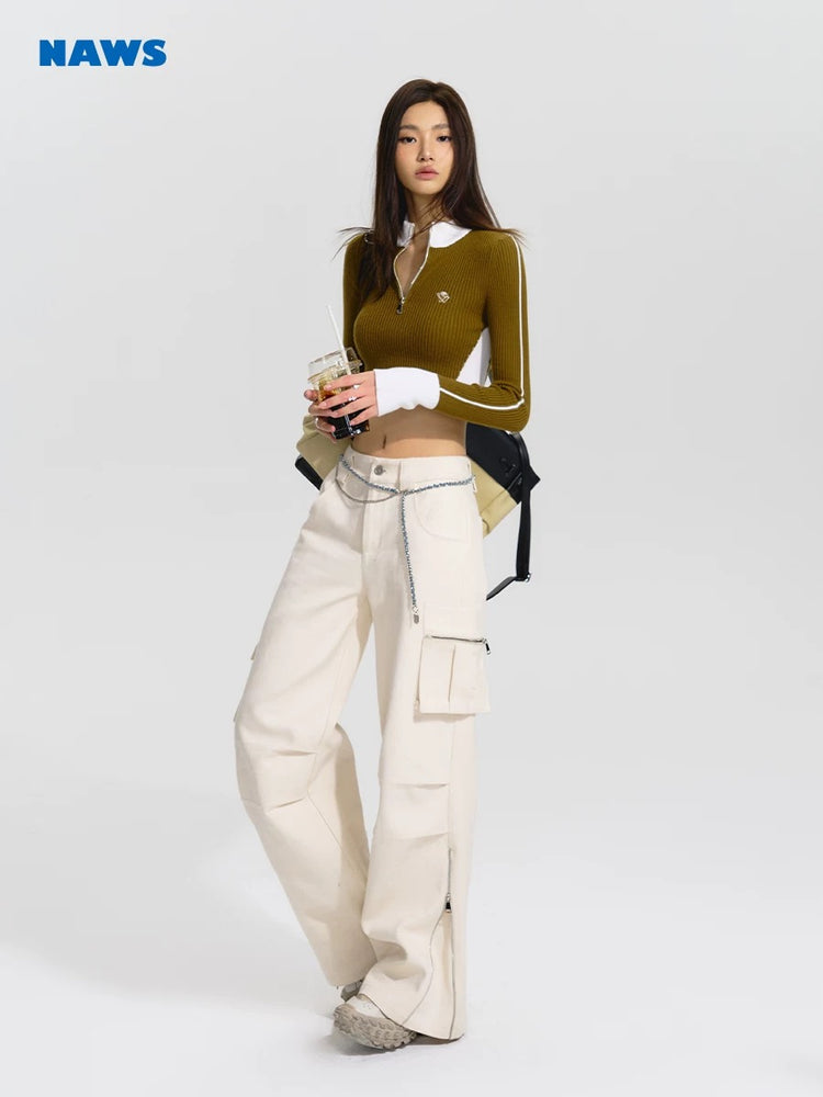 Desert Highway - High-Waisted Cargo Pants