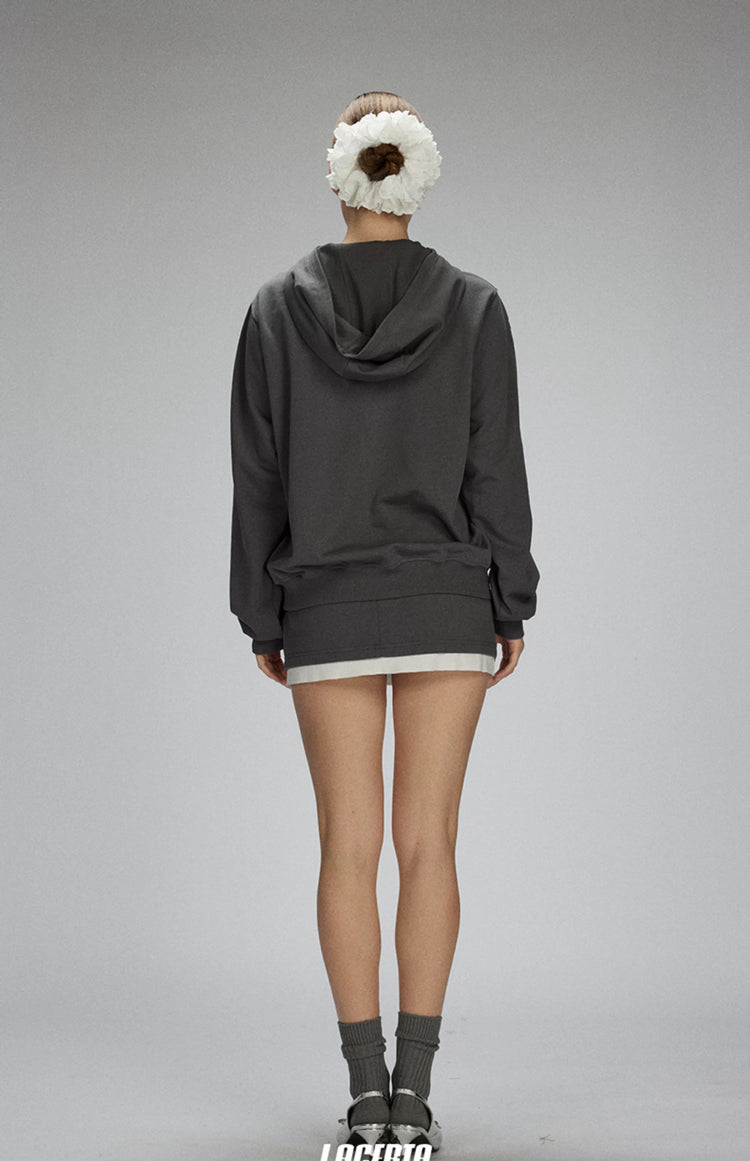 Striped Polo Hoodie