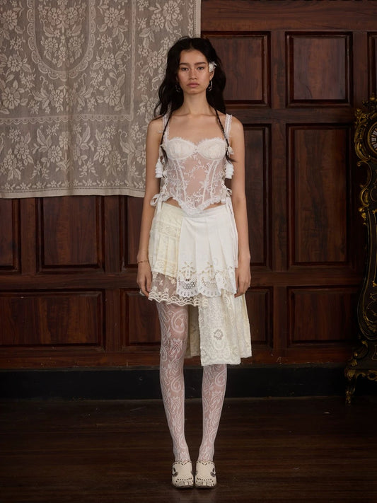 Lace Stretchy Camisole Corset
