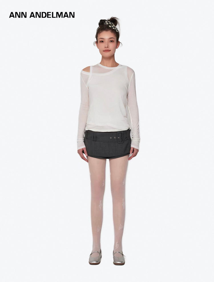 Two-piece long sleeve T-shirt