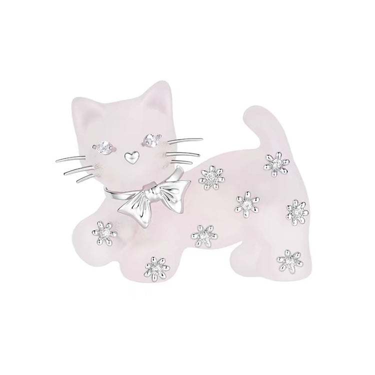 Cookie Cat Hair Clip