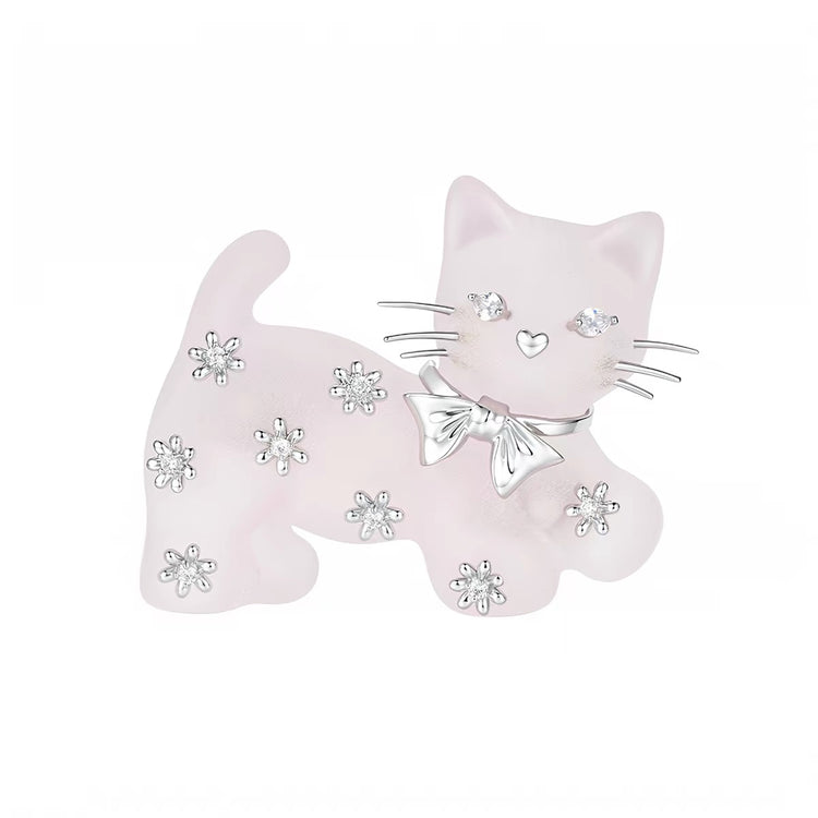 Cookie Cat Hair Clip