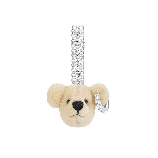 Love Teddy Bear Hair Clip
