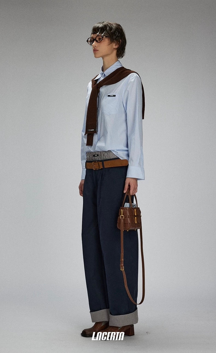 Shawl-collar Shirt