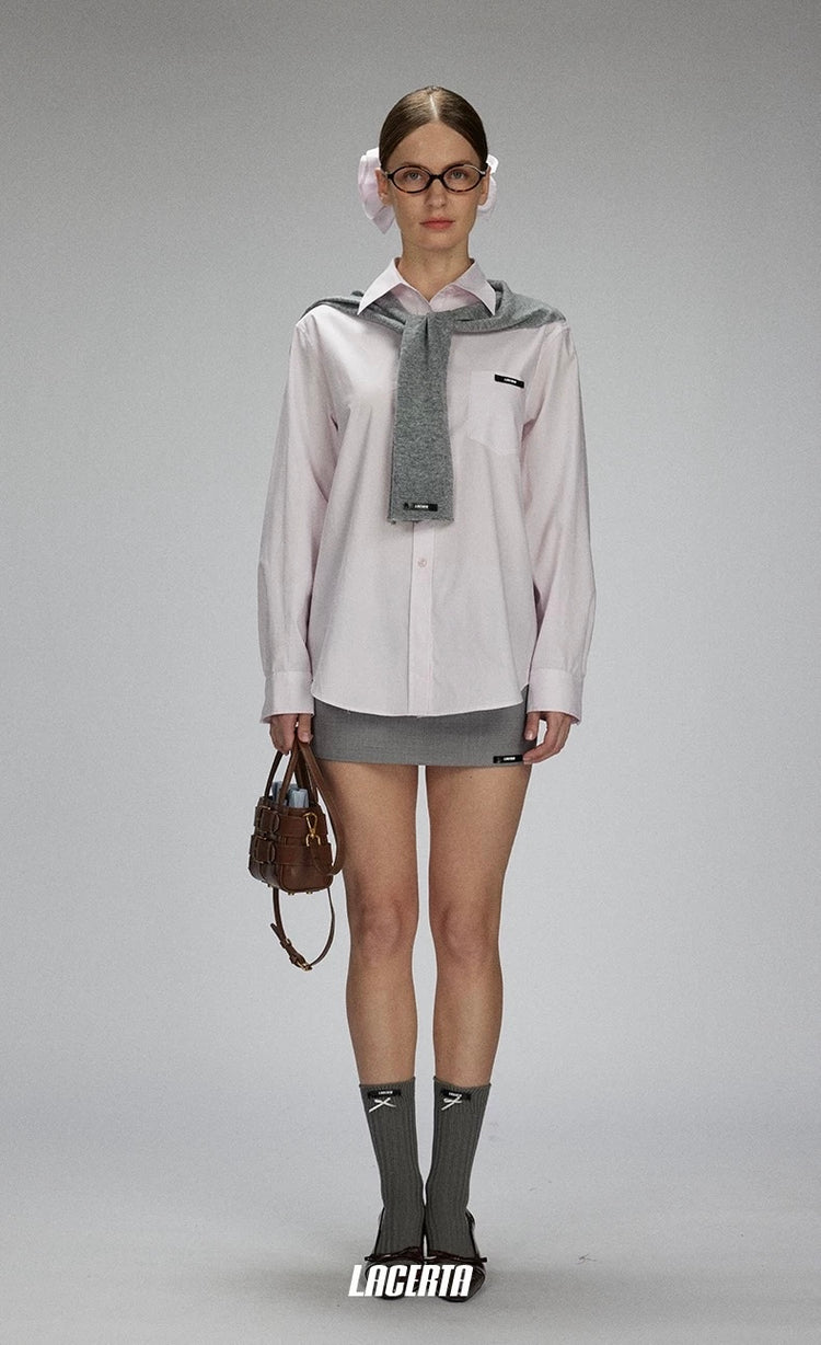 Shawl-collar Shirt