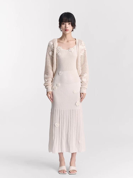 Crochet Knit Dress