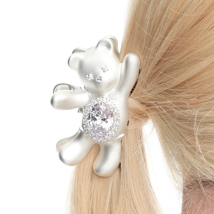 Paradise / Metal Waving Bear Hair Claw