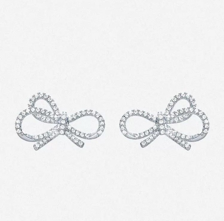 Bowknot Stud Earrings