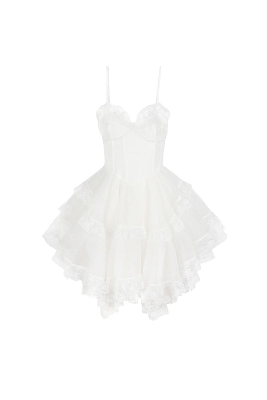 The Ivory Liaisons Mini Dress