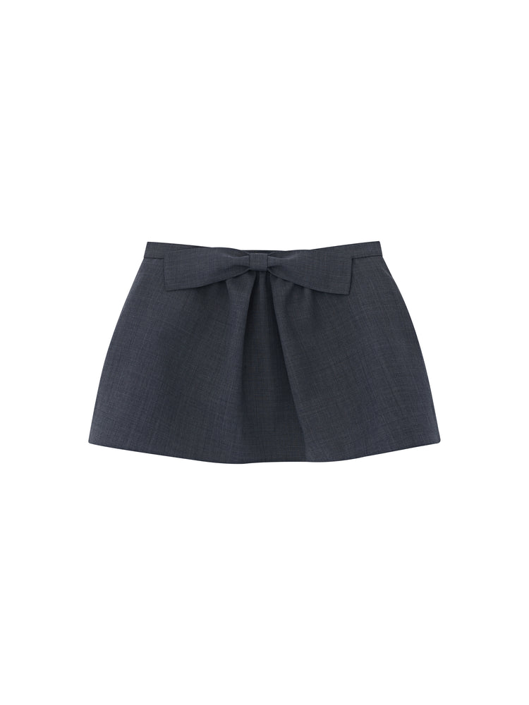 Bow-detail Mini Skirt