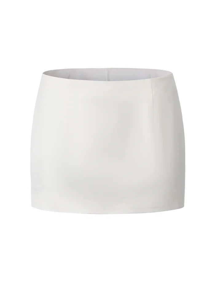 Ayla Satin Mini Skirt