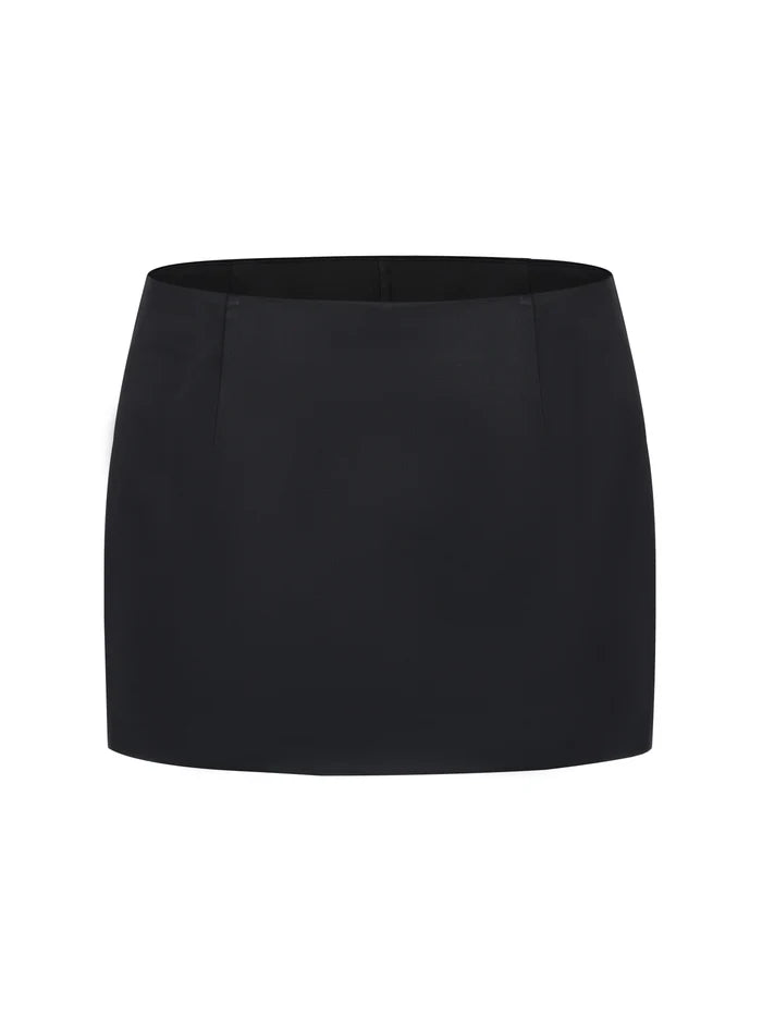 Ayla Satin Mini Skirt