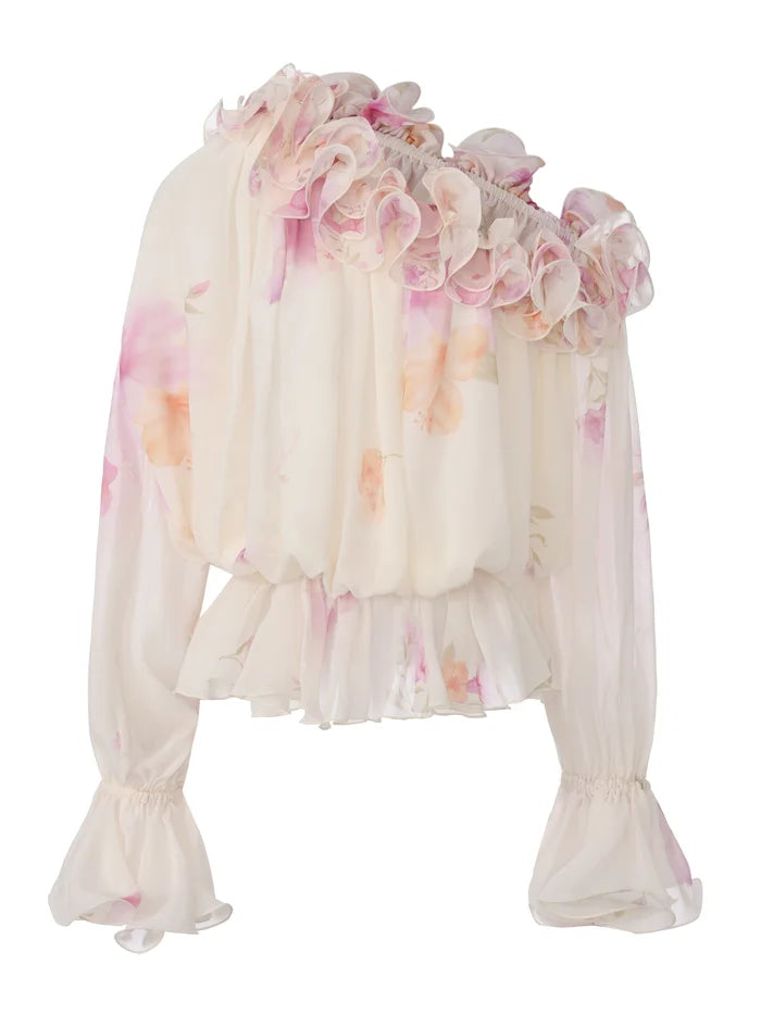 Summer Ruffle Blouse