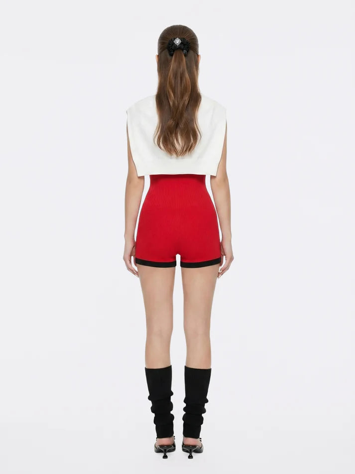 Ava Minimal Pink Knit Shawl