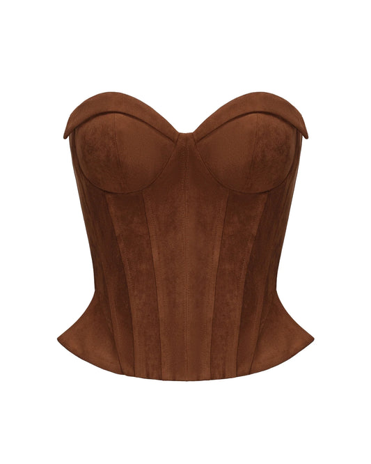 Sienna Suede Top