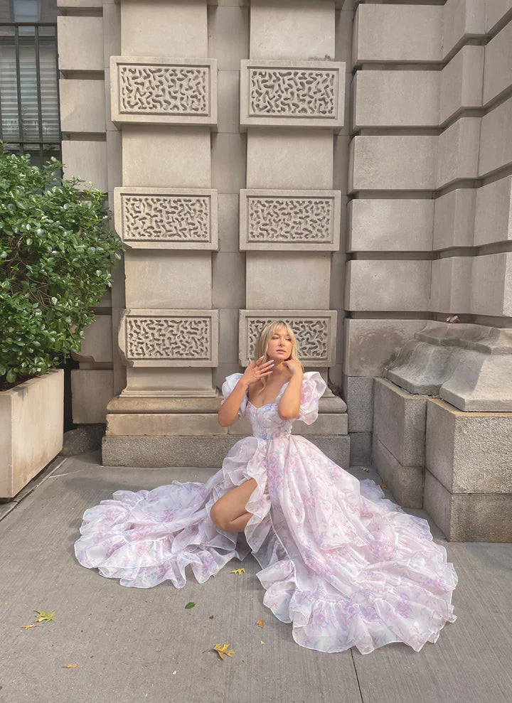 The Ribbon Dancer in Bloom Bridal Gown