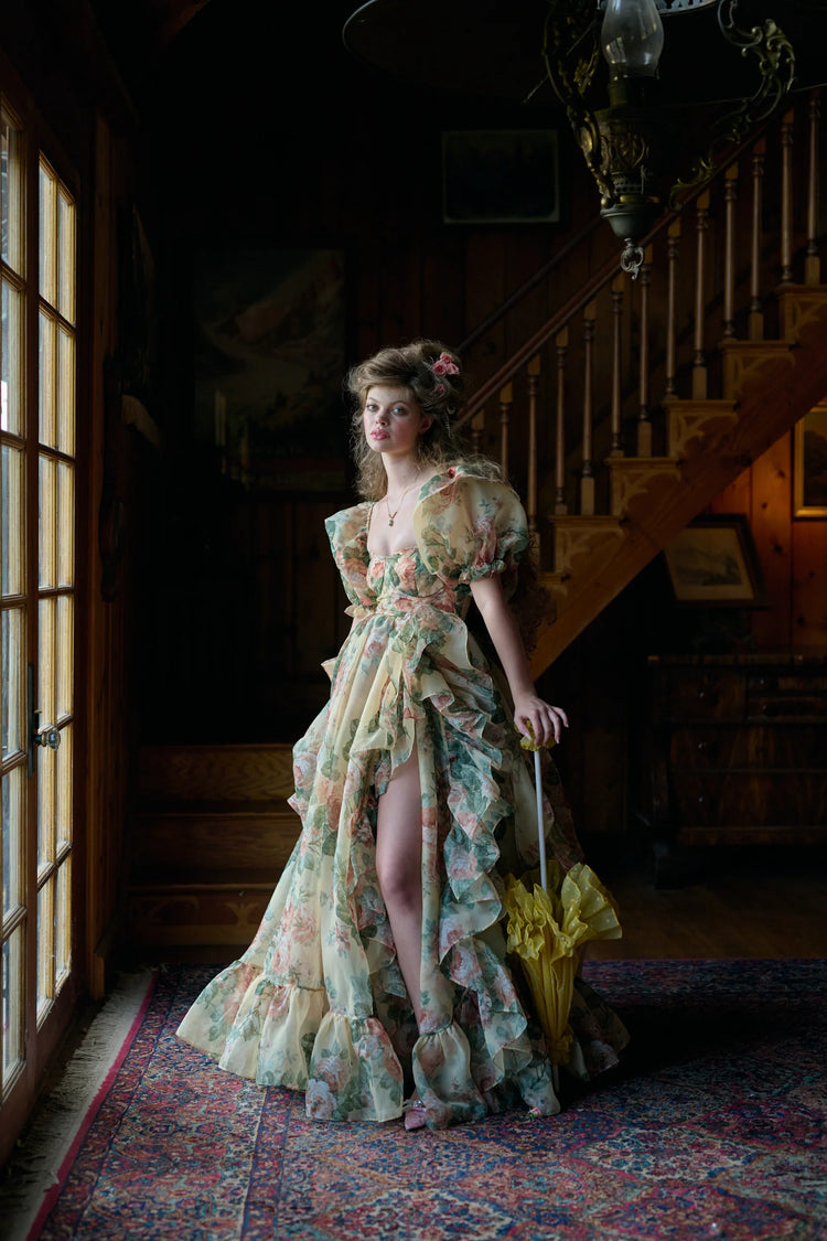 The Butter Rose In Bloom Gown