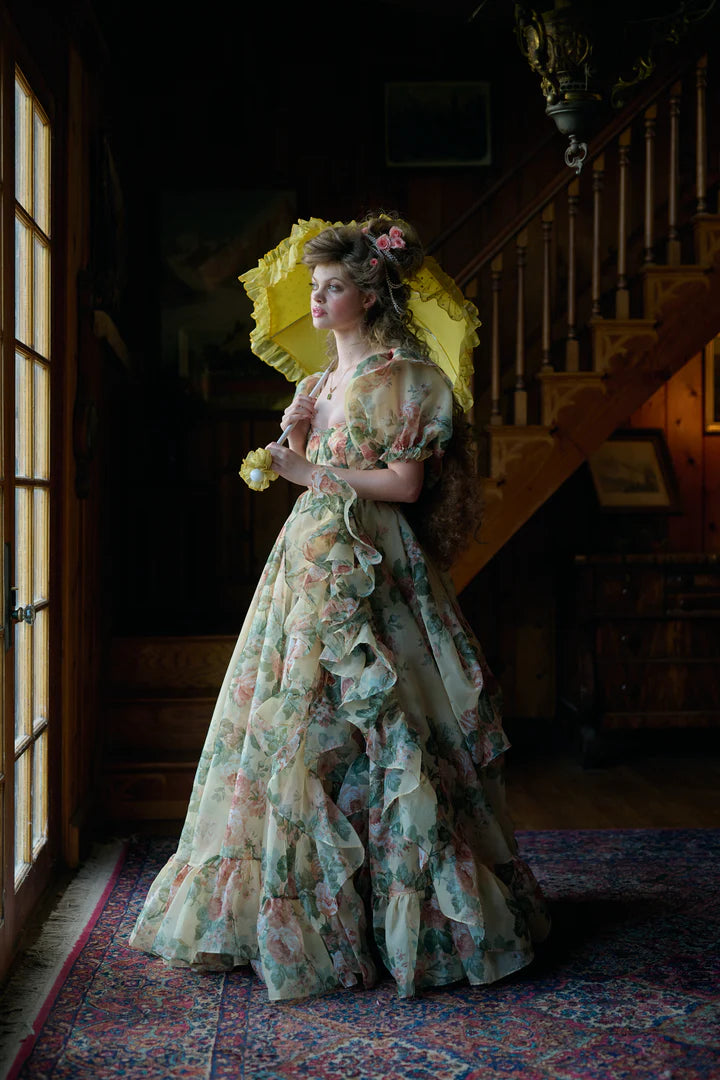 The Butter Rose In Bloom Gown