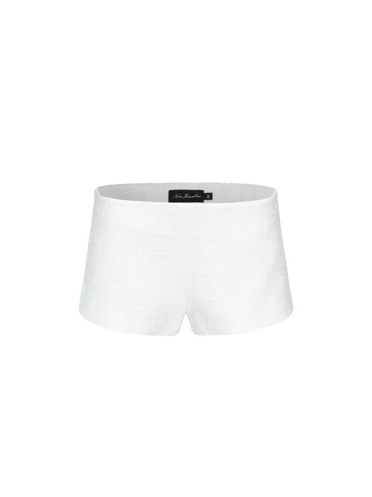 Annabella Textured Woven Shorts