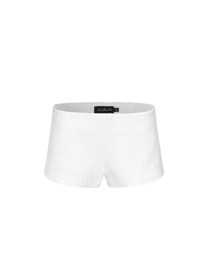 Annabella Textured Woven Shorts