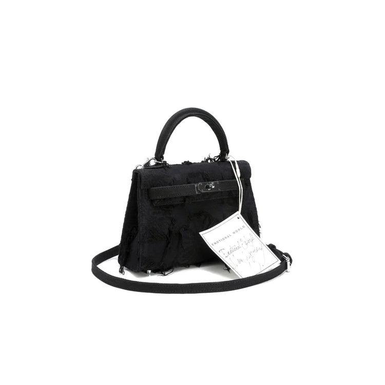 Vintage Shoulder Bag 19 (Black)