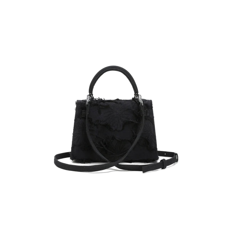 Vintage Shoulder Bag 19 (Black)