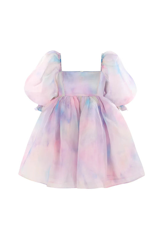 The Morpho Puff Dress