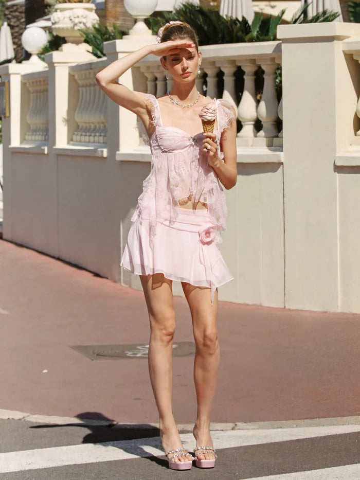 Ophelia Rosette Skirt