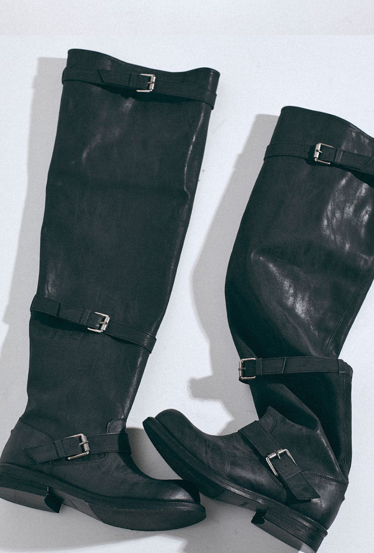 Knee-High Slouchy Boots