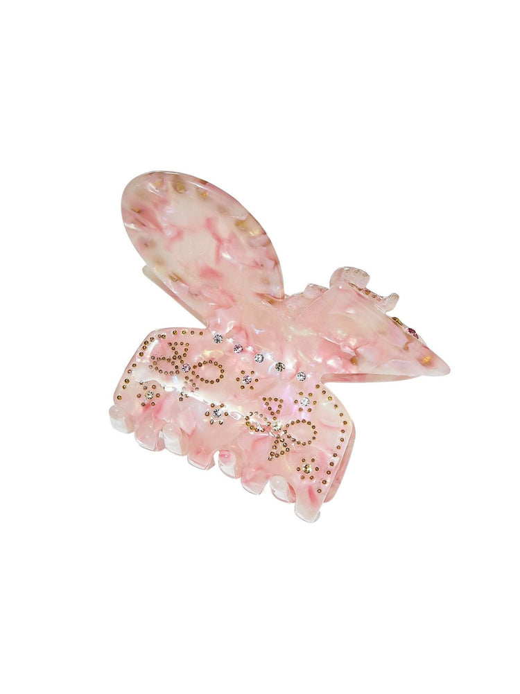 Chloe Crystal Butterfly Claw Clip