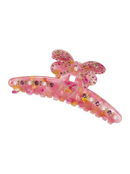 Lola Butterly Crystal Claw Clip